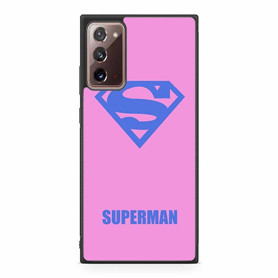 Pink Superman Samsung Galaxy Note 20 5G Case