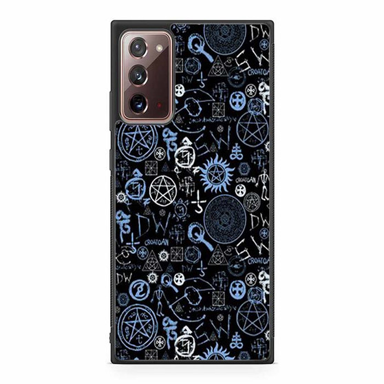 supernatural logo collage Samsung Galaxy Note 20 5G Case