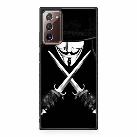 V For Vendetta Annonymous Samsung Galaxy Note 20 5G Case