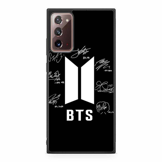 BTS Signature Samsung Galaxy Note 20 5G Case