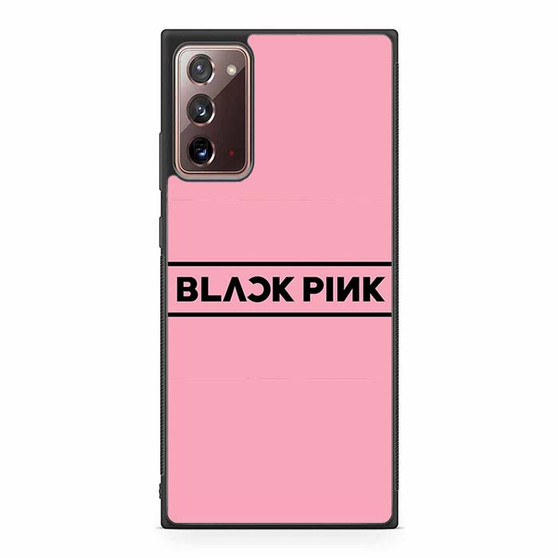Black Pink Logo Samsung Galaxy Note 20 5G Case