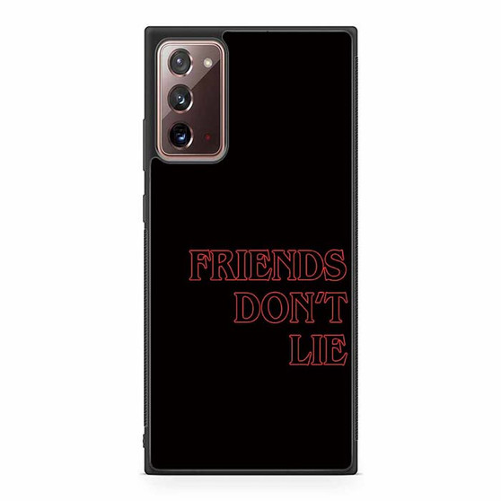 Stranger Things Friends Dont Lie Samsung Galaxy Note 20 5G Case