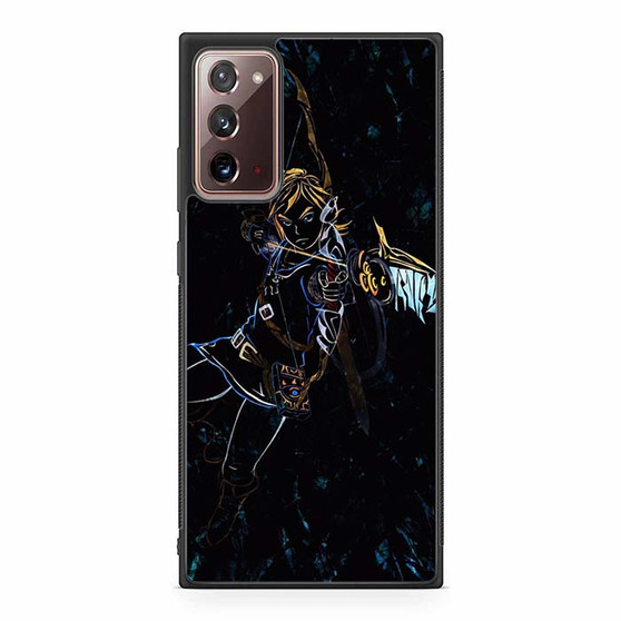 The Legend of Zelda Neon Art Samsung Galaxy Note 20 5G Case