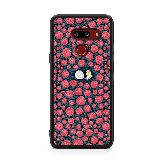 Alice in Wonderland Flowers LG G8 ThinQ Case
