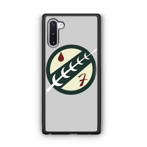 Boba Fett Iconography logo star wars Samsung Galaxy Note 10 Case