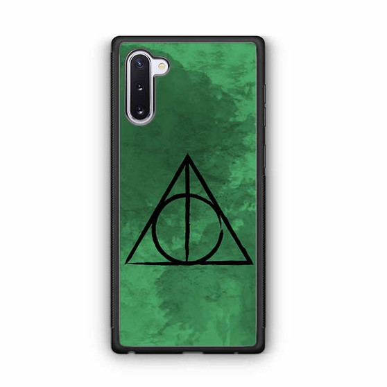 Harry Potter Green Logo Samsung Galaxy Note 10 Case