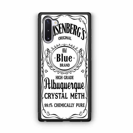 heisenbergs breaking bad Samsung Galaxy Note 10 Case