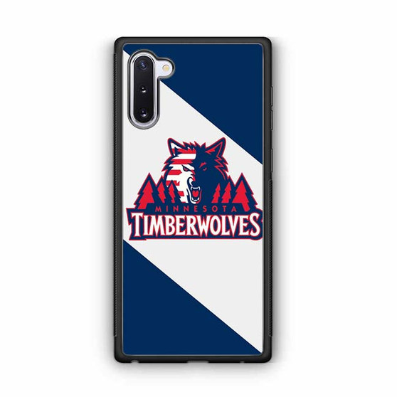 Minnesota Timberwolves 3 Samsung Galaxy Note 10 Case