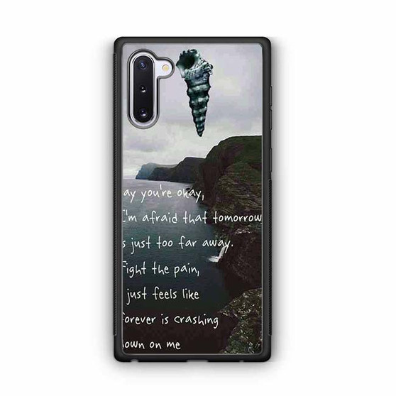 Of Mice & Men Lyrics 2 Samsung Galaxy Note 10 Case
