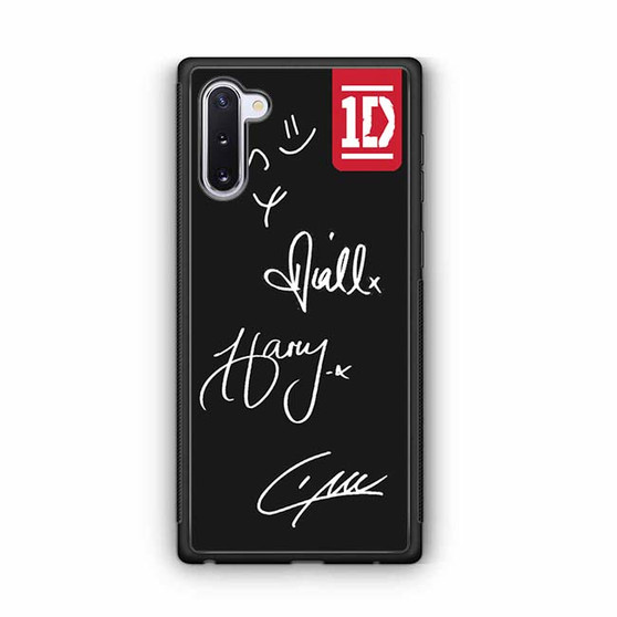 One Direction Signatures 1 Samsung Galaxy Note 10 Case