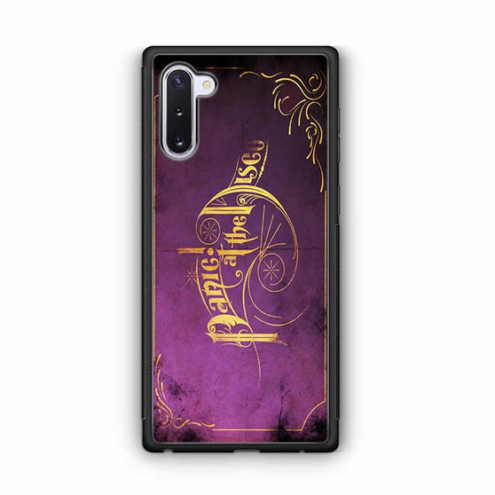 panic at the disco purple art Samsung Galaxy Note 10 Case