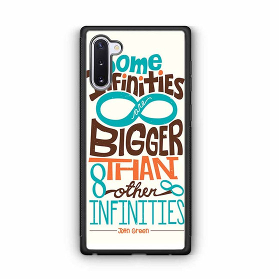 Some Infinitiees Quotes 2 Samsung Galaxy Note 10 Case