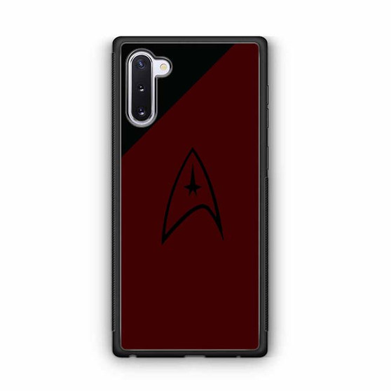 Star Trek Logo Dark Red Samsung Galaxy Note 10 Case