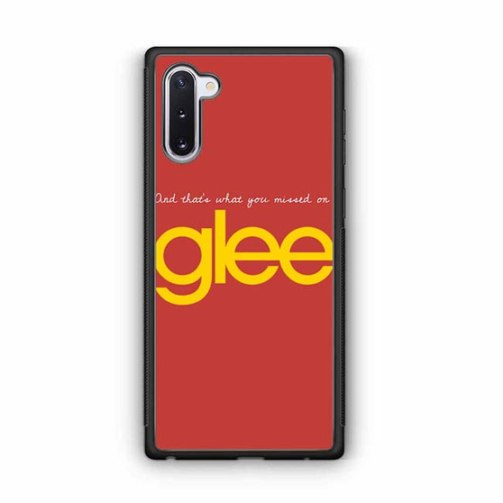 Glee 4 Samsung Galaxy Note 10 Case
