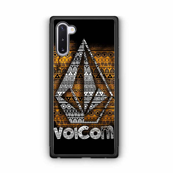 Volcom Aztec Pattern Art Samsung Galaxy Note 10 Case