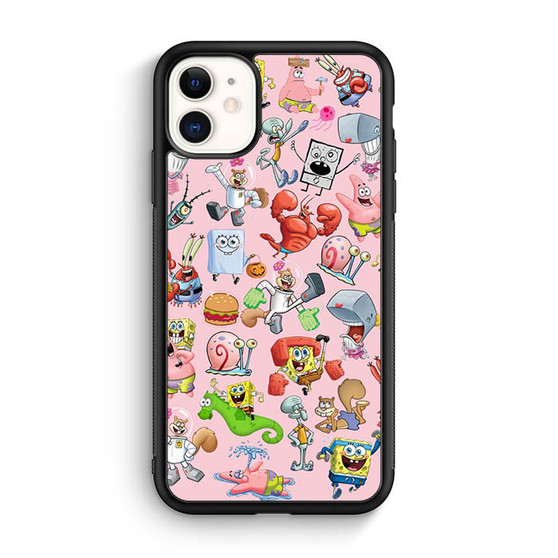 Spongebob Square Pants Collage iPhone 11 Case