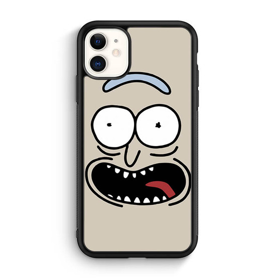 Rick and Morty Rick Funny Face iPhone 11 Case