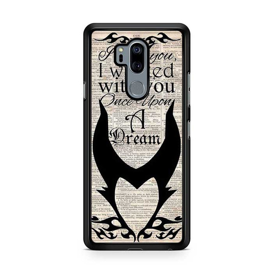 Maleficent Book LG G7 ThinQ Case