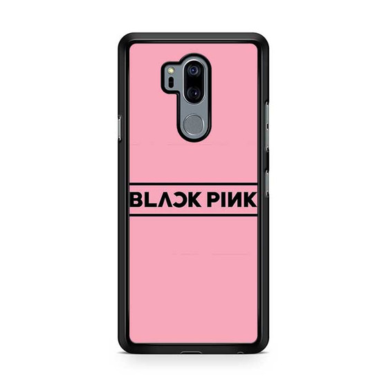 Black Pink Logo LG G7 ThinQ Case