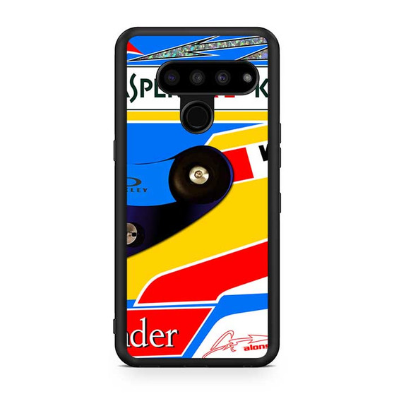 Alonso F1 Helmet LG V50 ThinQ 5G Case