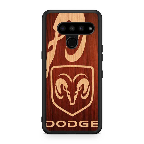 dodge wood LG V50 ThinQ 5G Case dodge wood LG V50 ThinQ 5G Case