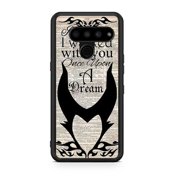 Maleficent Book LG V50 ThinQ 5G Case