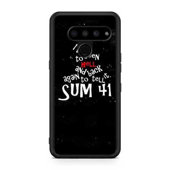 Sum 41 Lyrics LG V50 ThinQ 5G Case
