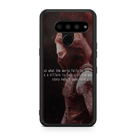 Winter Soldier Quote LG V50 ThinQ 5G Case