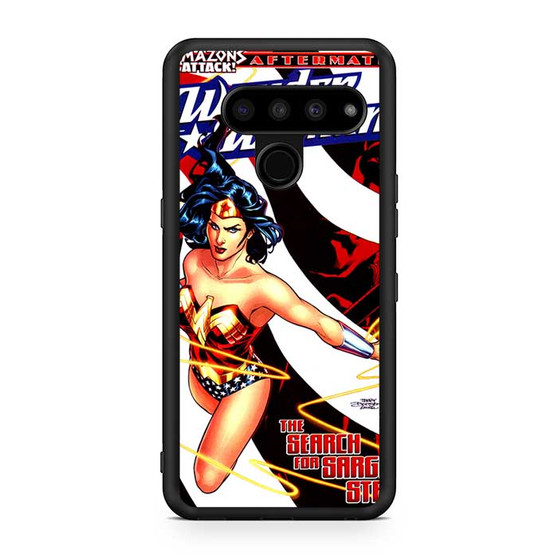 Wonder Woman DC Comic Cover LG V50 ThinQ 5G Case