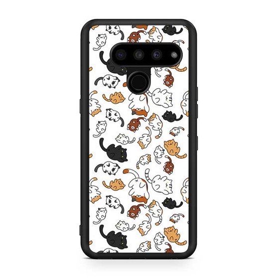 Cats cute collage LG V50 ThinQ 5G Case