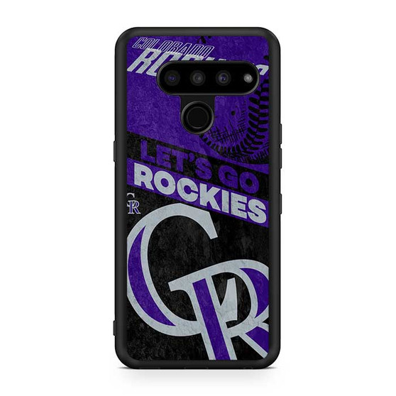 Colorado Rockies Lets Go LG V50 ThinQ 5G Case