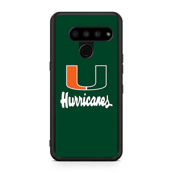 Miami hurricanes LG V50 ThinQ 5G Case