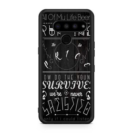 Pentatonix Lyrics LG V50 ThinQ 5G Case