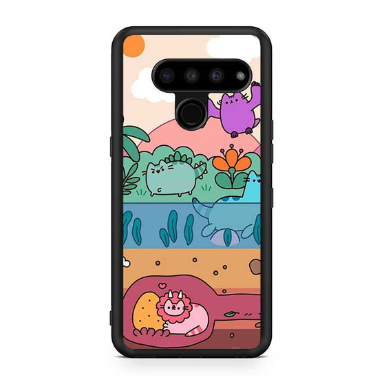 Pusheen Dinosaurs LG V50 ThinQ 5G Case
