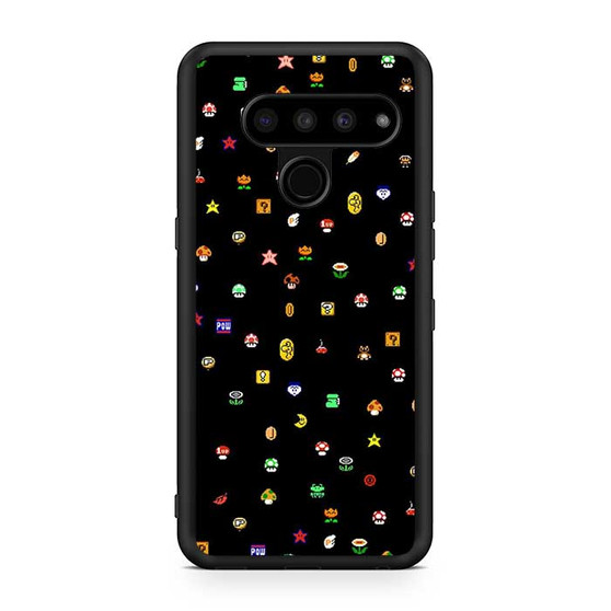 Super Mario Items LG V50 ThinQ 5G Case