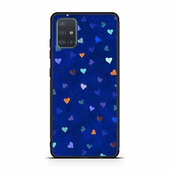 Heart in Blue Samsung Galaxy A51 | A51 5G Case