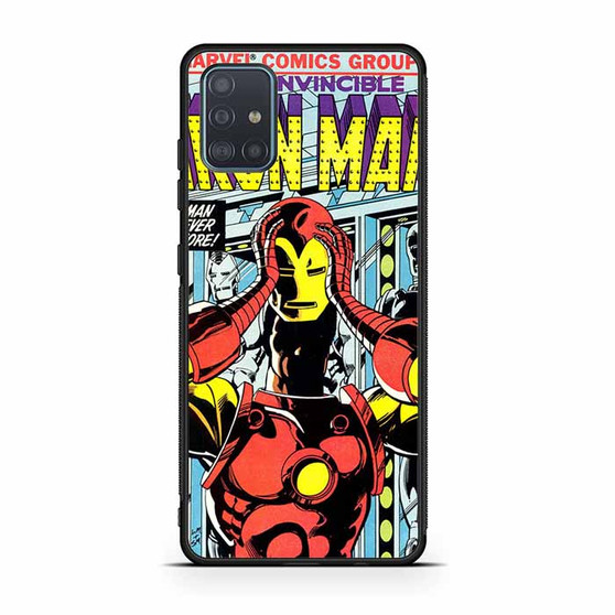 Iron Man Marvel Comic Cover Samsung Galaxy A51 | A51 5G Case