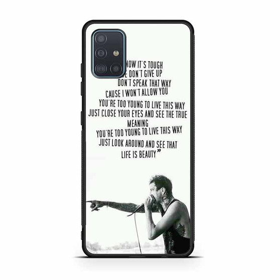 Of Mice & Men Lyrics 4 Samsung Galaxy A51 | A51 5G Case