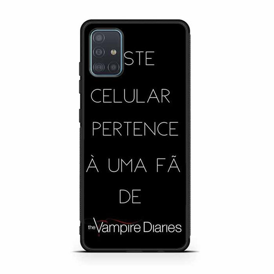 The Vampire Diaries Quotes Samsung Galaxy A51 | A51 5G Case