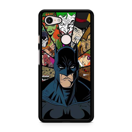 Batman And  The Villain Google Pixel 3 | Pixel 3A | Pixel 3 XL | Pixel 3A XL Case