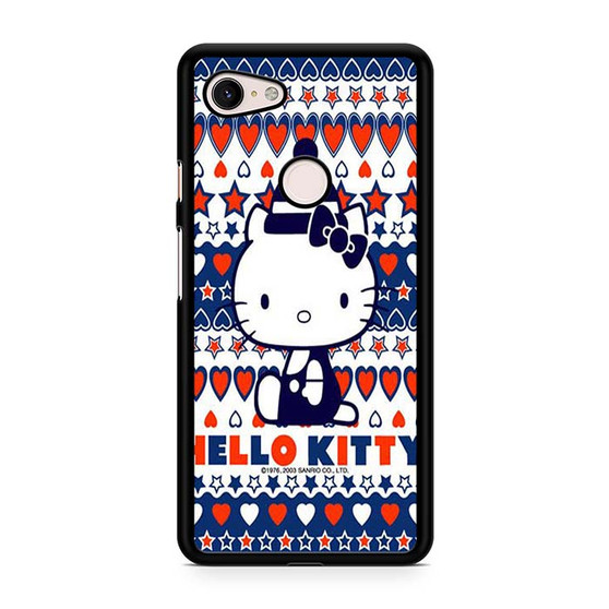 hello kitty cute aztec Google Pixel 3 | Pixel 3A | Pixel 3 XL | Pixel 3A XL Case