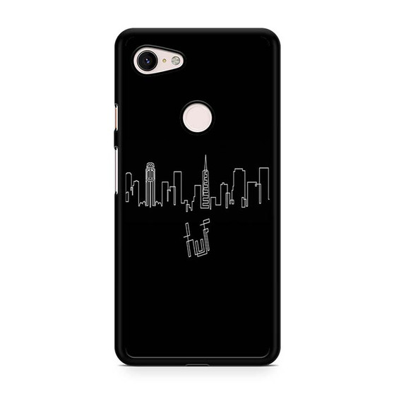 HUF City Black Google Pixel 3 | Pixel 3A | Pixel 3 XL | Pixel 3A XL Case