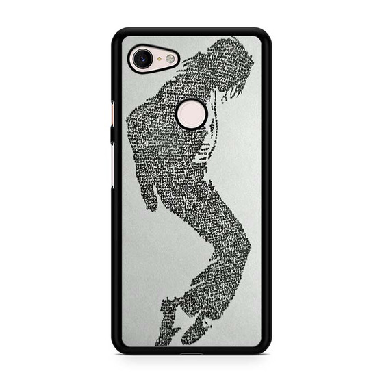 Michael Jackson word art Google Pixel 3 | Pixel 3A | Pixel 3 XL | Pixel 3A XL Case