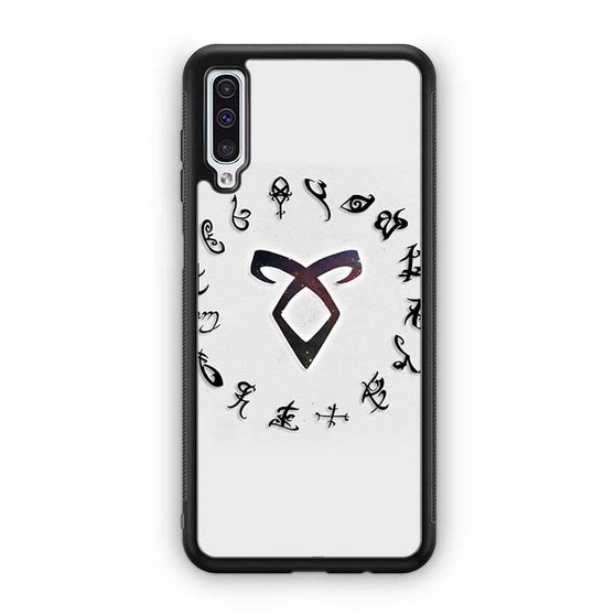 City of bones power logos Samsung Galaxy A50 Case