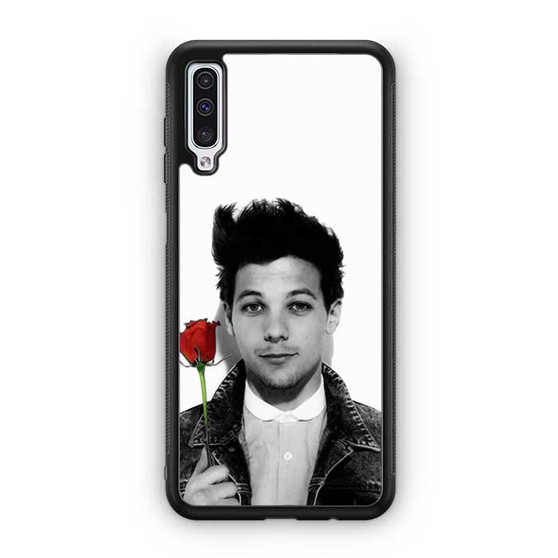 Louis Tomlison Handing a red rose Samsung Galaxy A50 Case