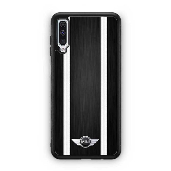 Mini Cooper Black Polished Samsung Galaxy A50 Case