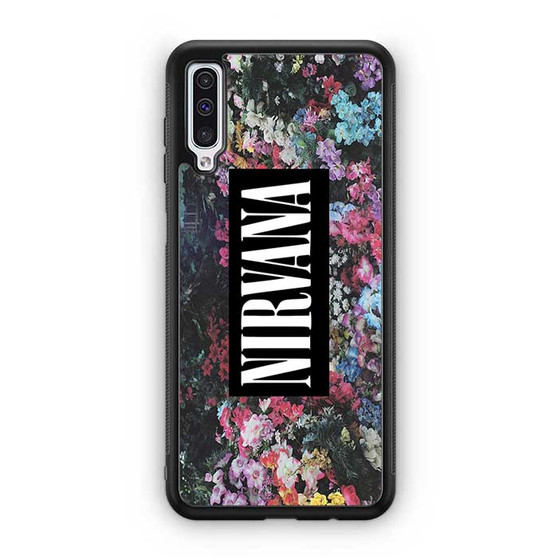 nirvana floral vintage Samsung Galaxy A50 Case