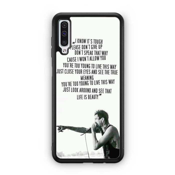 Of Mice & Men Lyrics 4 Samsung Galaxy A50 Case