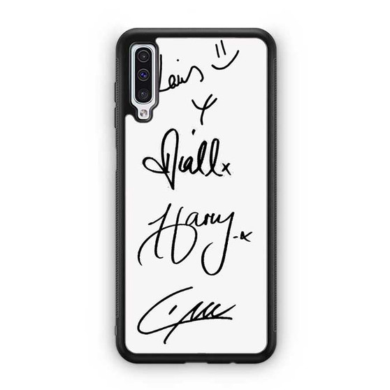 One Direction Signatures 2 Samsung Galaxy A50 Case