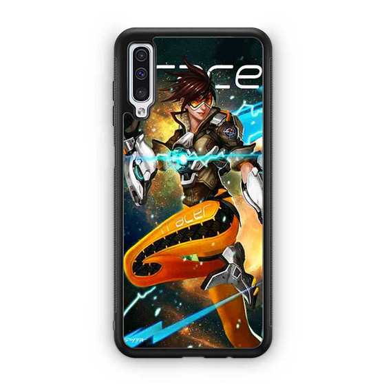 Overwatch Tracer Samsung Galaxy A50 Case